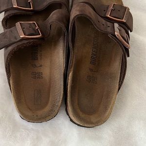 Brown Arizona Birkenstock sandals